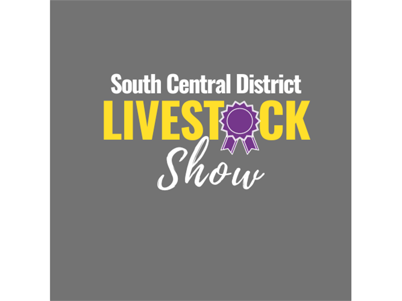 Logo for 2025 South Central District Livestock Show